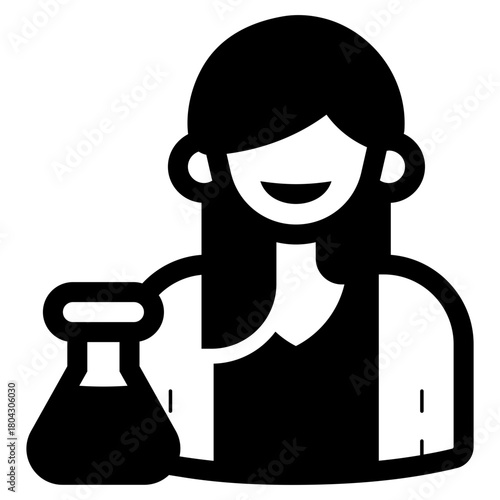 female scientist icon