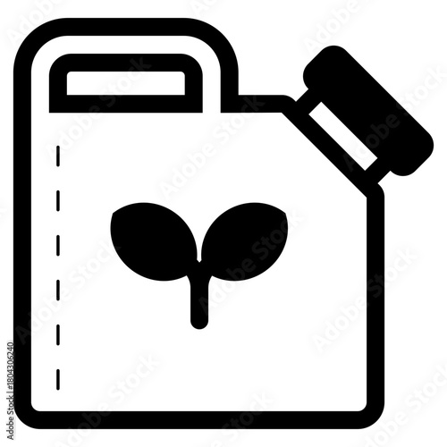 organic chemistry bio fuel icon