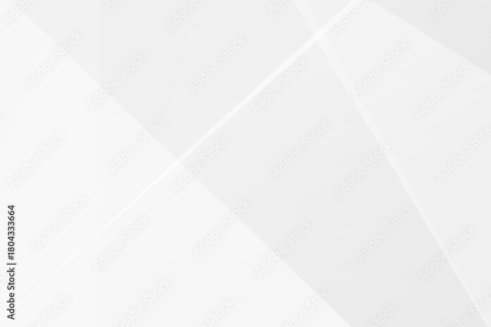 Fototapeta premium Modern abstract grey and white polygonal shapes creating clean vector background, EPS 10.