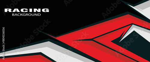 car livery graphic vector. abstract background design for vehicle vinyl wrap and sports car, racing car, rally, and decal