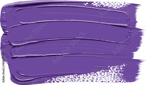 Purple brushstroke, paint texture, vivid color, artistic streak, abstract art, wide brush, creative background, pigment smear, horizontal stroke, design