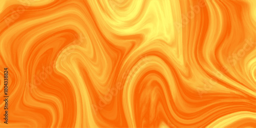 Abstract orange silk fabric texture with soft waves and gold light illustration vector background. satin, motion, waves, wallpaper, water, liquid, blue, curve, backgrounds