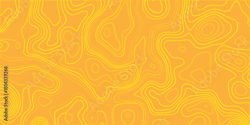 Abstract seamless vector pattern of swirling yellow and gold lines for wallpaper, textile, or texture backdrop design. black and white geometric circular spiral Seamless wood design. blue wave pattern