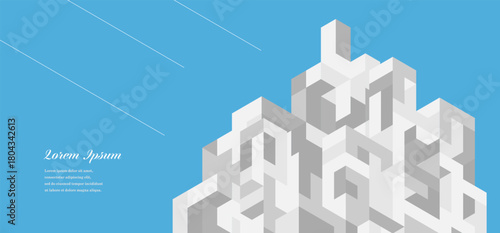 幾何学 抽象 建築 テクノロジー ビジネス 背景