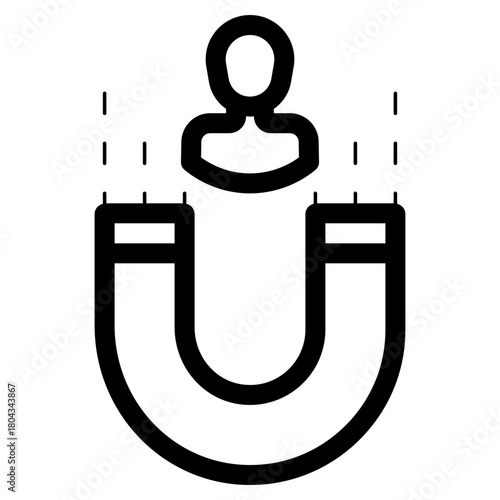 attract customers icon