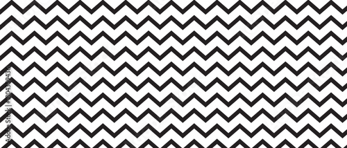 Canvas-taulu Parallel horizontal zigzag lines pattern