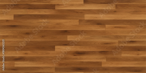 Natural brown wooden plank texture background with grain and old surface pattern