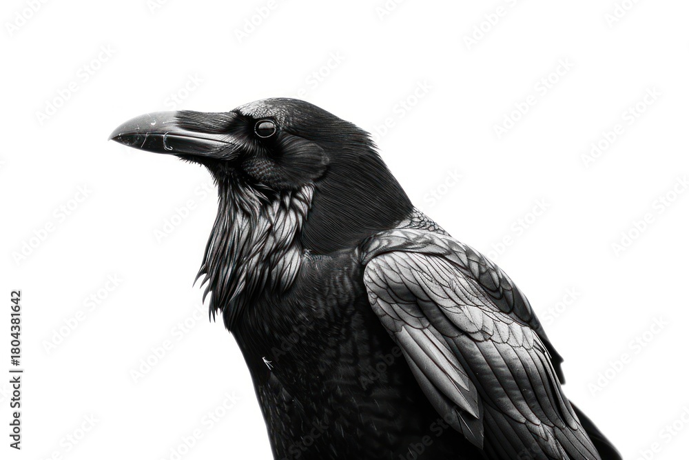 Obraz premium Raven blackbird agelaius animal.