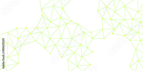 Abstract of simple light green line triangle pattern geometric background . For flyer, screen, business presentation. light green and white geometric background.