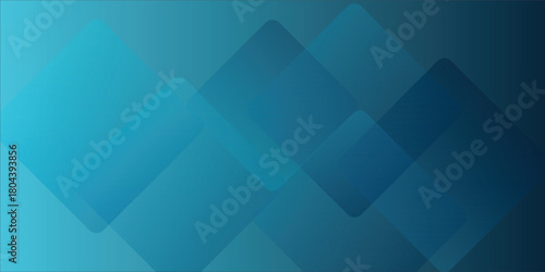 Abstract Blue Geometric Diamond Pattern Background For Tech, Business And Modern Design Creative Wall Art