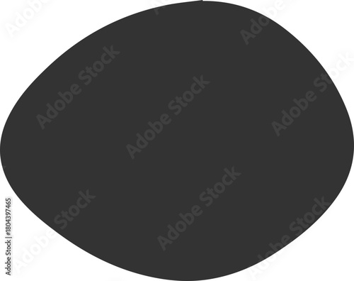 Organic blob shape with rounded corners