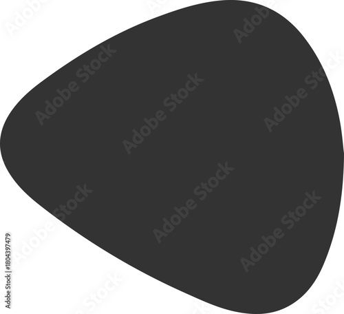 Organic blob shape with rounded corners