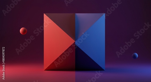 Geometric forms merge, creating a deeper comparative meaning. Abstract pieces unite, symbolizing conceptual construction and insightful understanding ,elements ,insight ,abstract