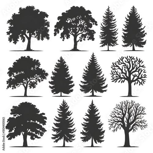 collection of trees
