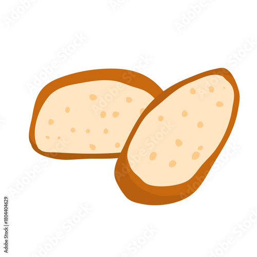 French baguette traditional food