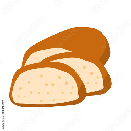 French baguette traditional food