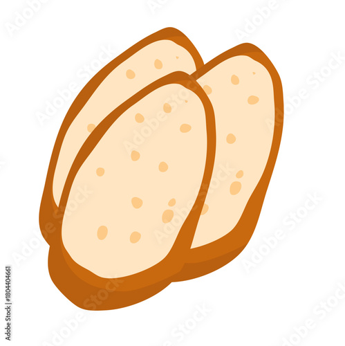 French baguette traditional food