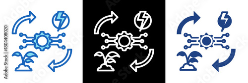 Transformation tripplestyle icon