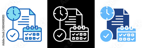 Scheduling tripplestyle icon