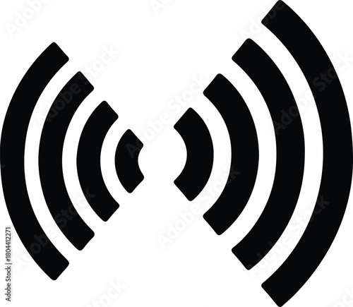 Illustration wifi signal communication internet wireless connection silhouette vector