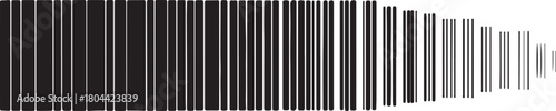 Abstract barcode pattern with varying line widths