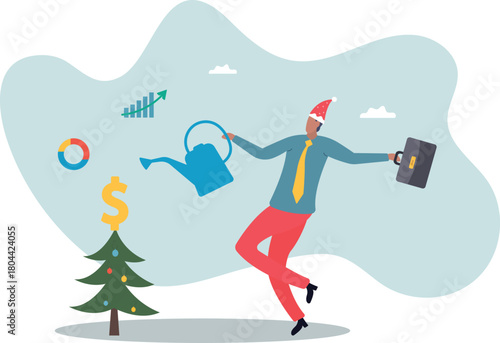 Investment portfolio, asset allocation to build passive income, wealth management or mutual fund planning, investment growth.about a man and his life.