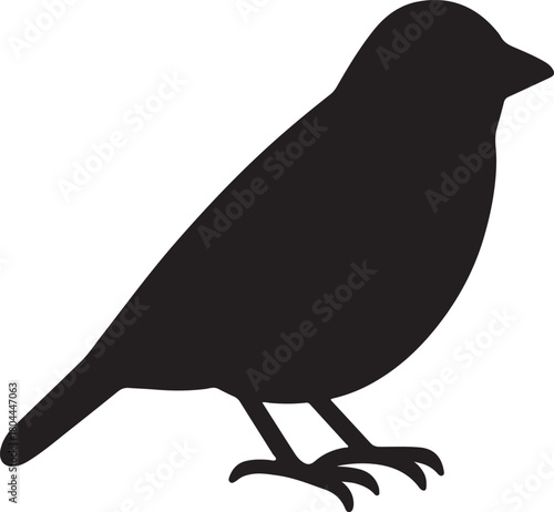 Vibrant american goldfinch bird illustration in flight