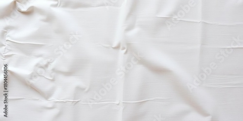 Subtle, off-white linen fabric texture with slight wrinkles,  background,  gentle