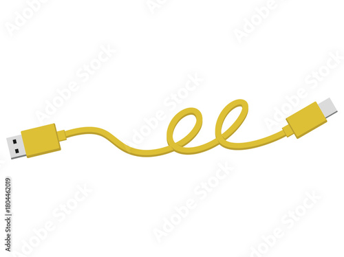 HDMI Cable Flat Connector Illustration
