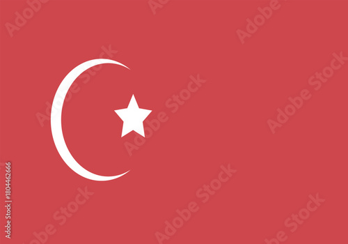 National flag of Turkey High resolution