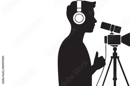 PriVector Icons for Digital Media, Streaming, and Vloggingnt