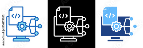 Version Control tripplestyle icon