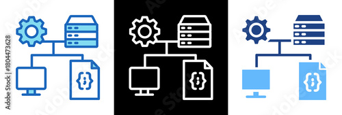 Data Storage Devices tripplestyle icon