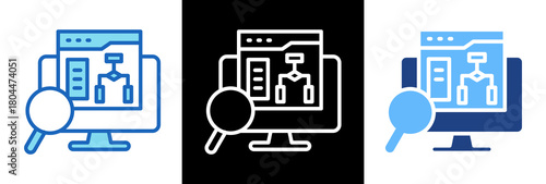 System Architecture tripplestyle icon