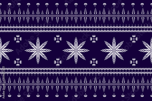 Ethnic Aztec abstract geometric oriental traditional embroidery seamless pattern. Native geometry decorative design for fabric, clothing, border decor, interior, wallpaper, background, texture, print