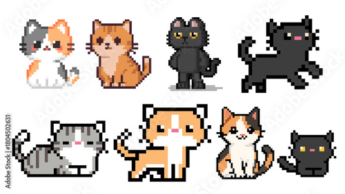 Pixelated Planets and Cosmic Objects A Colorful Collection for Space-Themed Designs