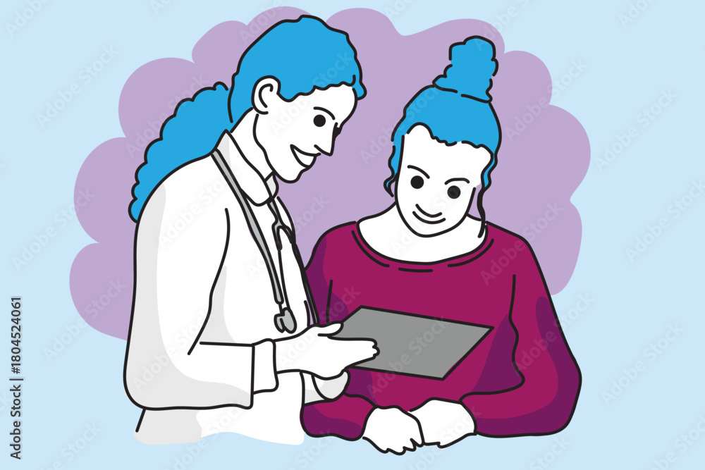 Obraz premium doctor working