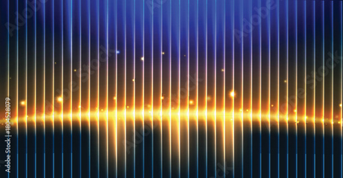 Tableau sur toile Ripple glass distortion background