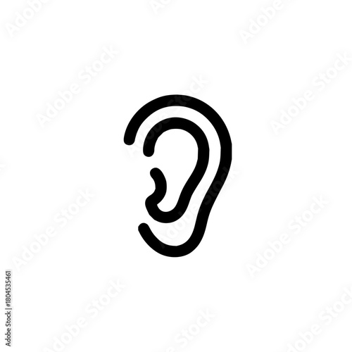 Ear anatomy diagram human ear illustration hearing sense organ auditory system medical ear structure 100 chars