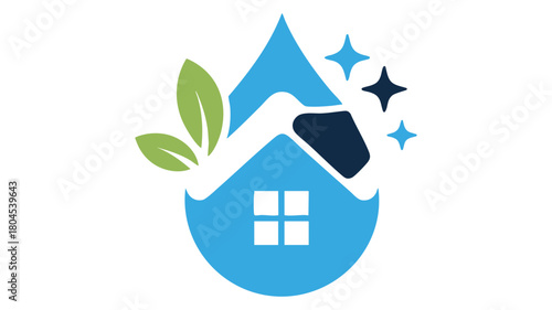 Eco home cleaning refresh logo