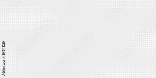 Vector dot white gray wave light technology texture background. Abstract big data digital concept art simple
