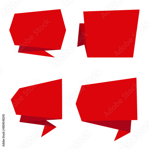 Sale tags set vector badges template percent sale label symbols, discount promotion flat icon with long shadow, clearance sale sticker emblem red rosette