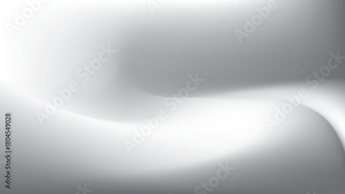 Abstract white and gray gradient background. Vector illustration.