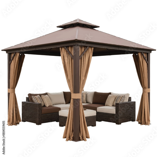 Luxurious Outdoor Gazebo Set