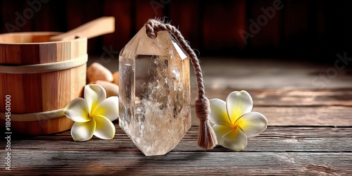 Light catching a crystal ne...