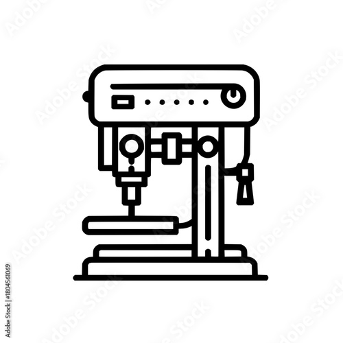 Shop drill press for woodworking and metalworking projects industrial drill machine for precision 100 char