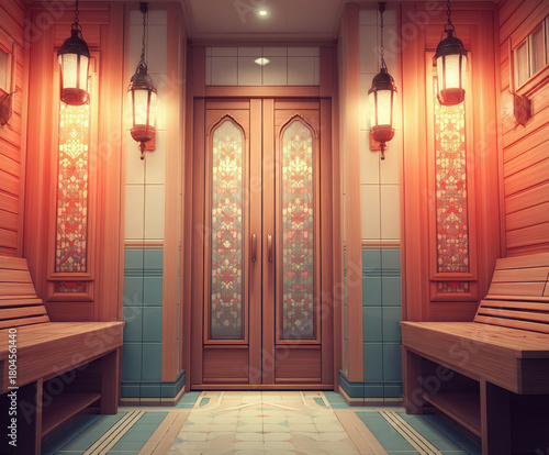 Old traditional sauna