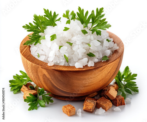 Salt isolated on white