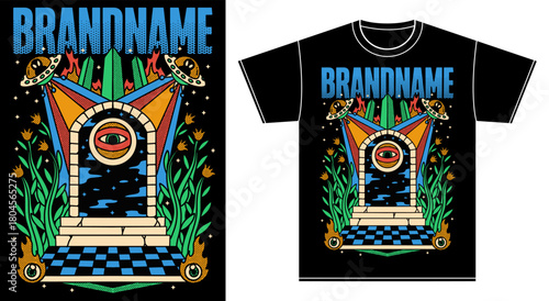 tshirt illustration design