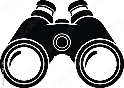 Find explore discover search binoculars optical equipment vector graphic eps silhouette